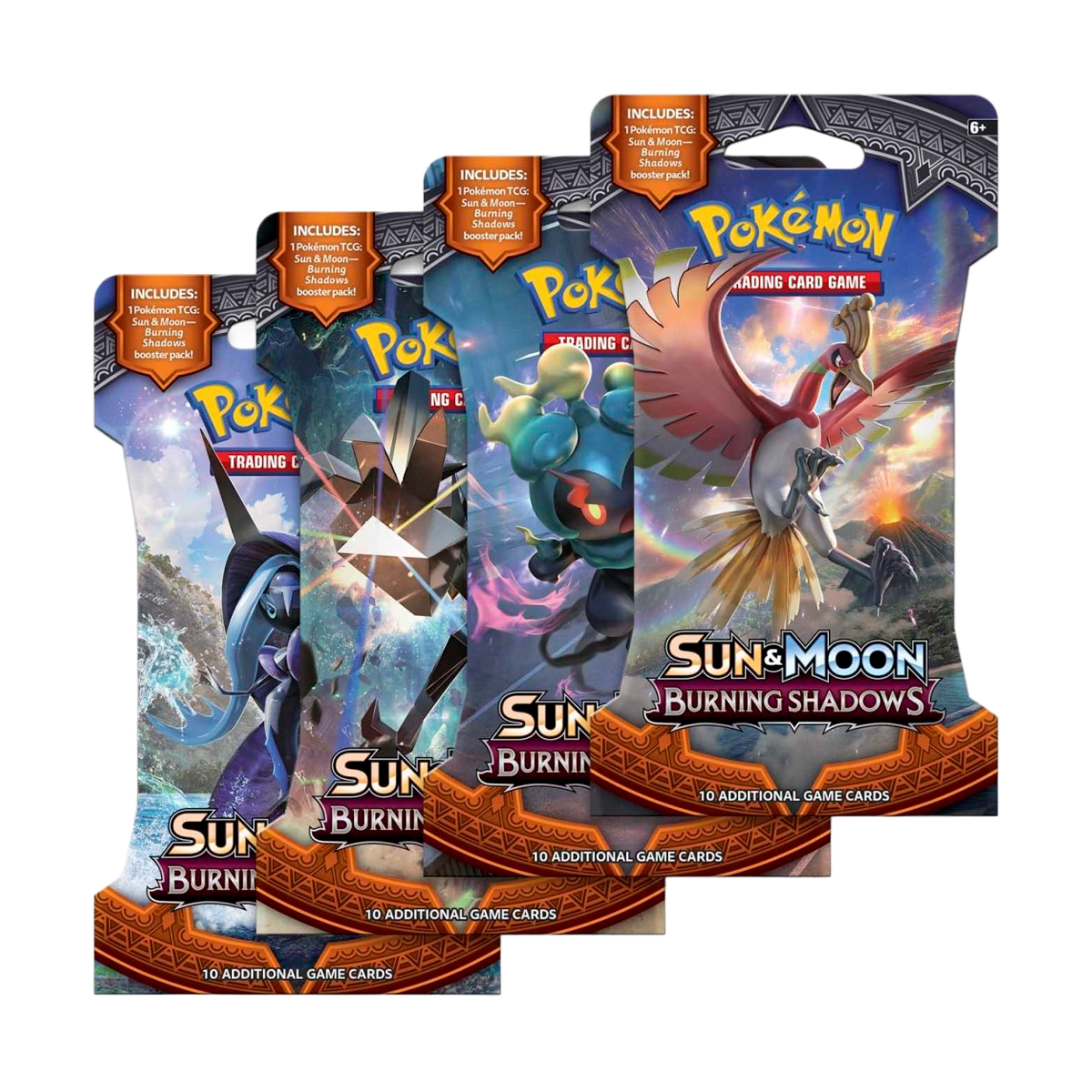Pokémon Sun & Moon - Burning Shadows Sleeved Booster Pack