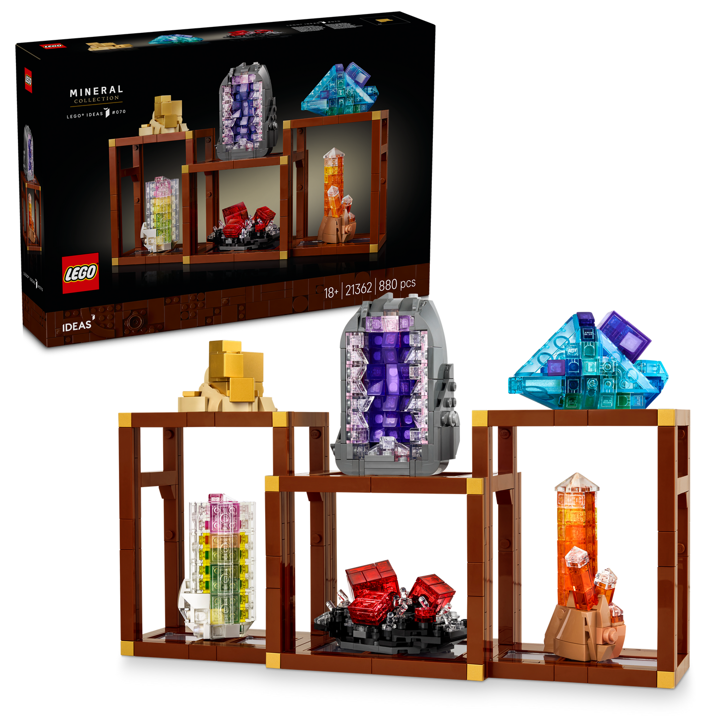 LEGO Ideas Mineralsamling - 21362