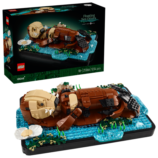 LEGO Ideas Flytande Havsuttrar - 21366