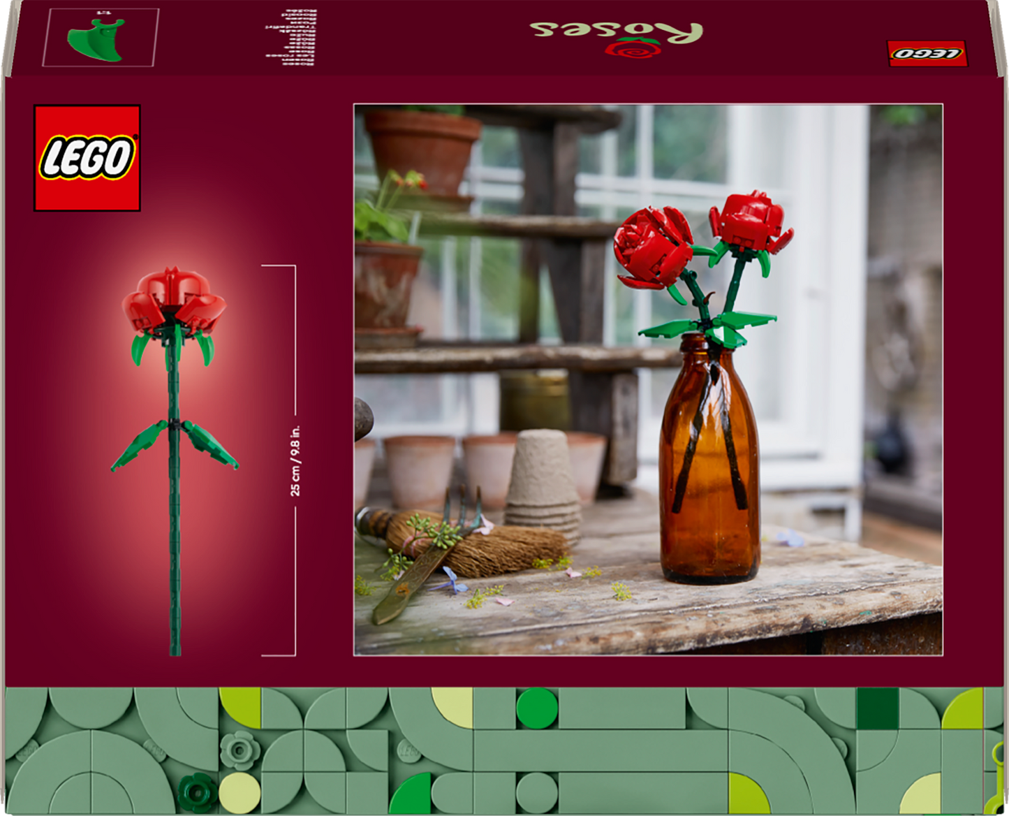LEGO Botanicals Rosor - 40460