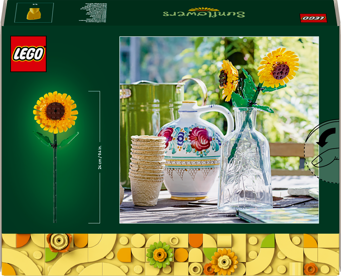LEGO Botanicals Solrosor - 40524