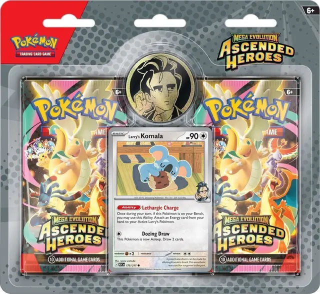 Pokémon Mega Evolution - Ascended Heroes – Collection Blister Larry
