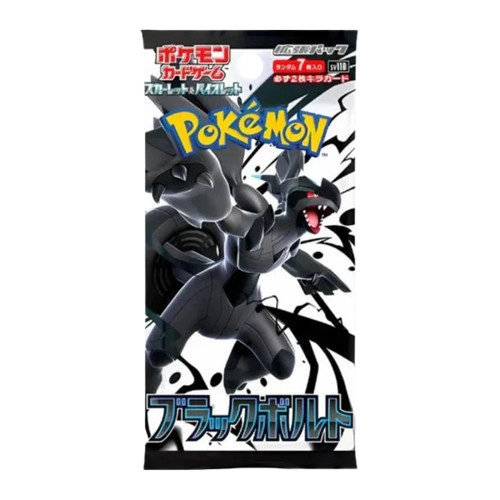 Japansk Pokémon Scarlet & Violet - Black Bolt Booster
