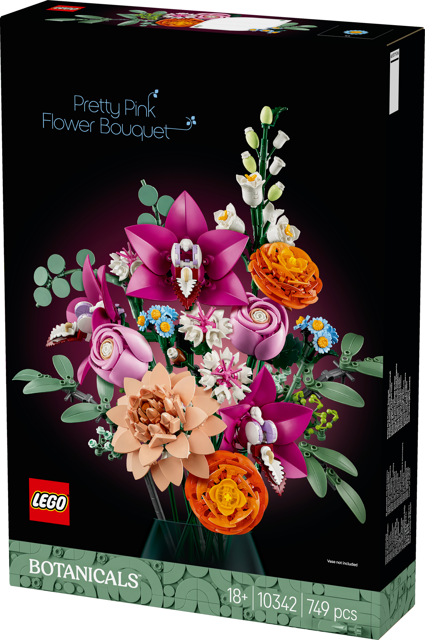 LEGO Botanicals Vacker rosa blombukett - 10342
