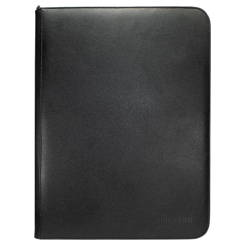 Ultra Pro - Vivid 9-Pocket Zippered PRO-Binder - Svart