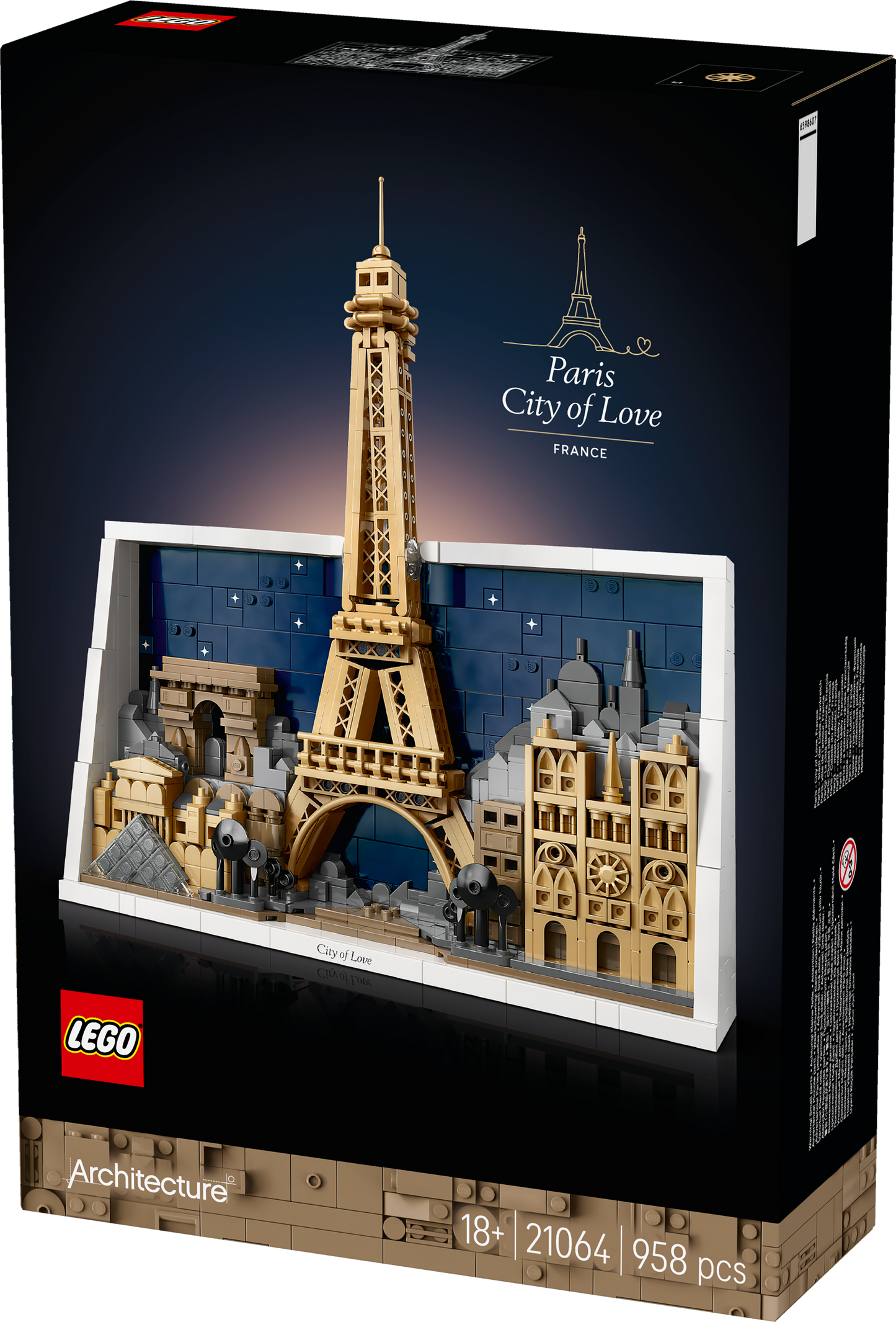 LEGO Architecture Paris Kärlekens Stad - 21064