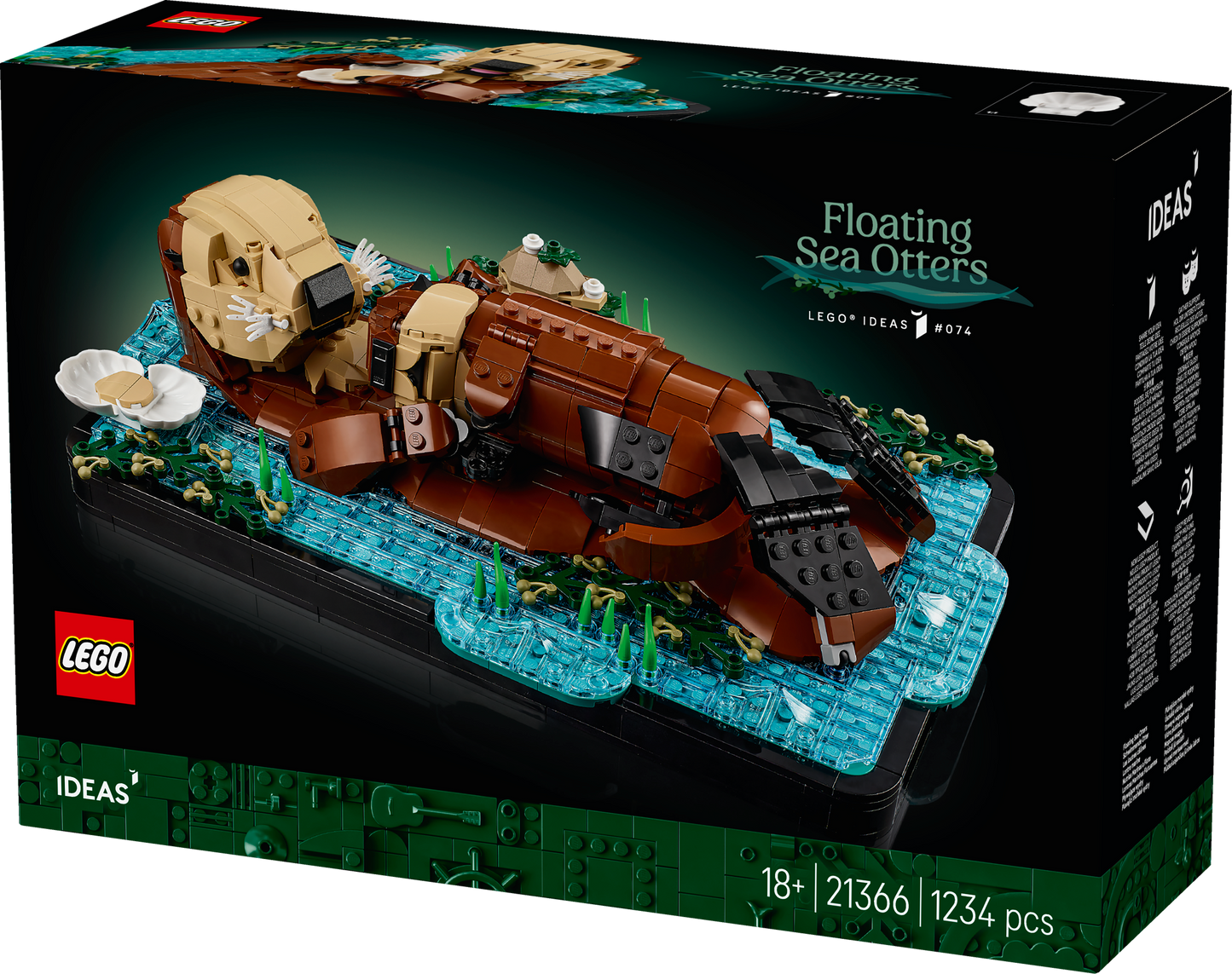 LEGO Ideas Flytande Havsuttrar - 21366