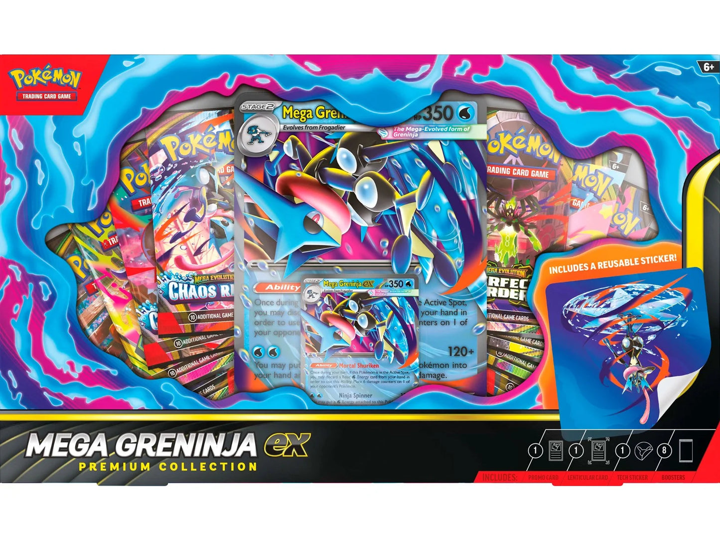 Pokémon - Mega Greninja ex Premium Collection Box