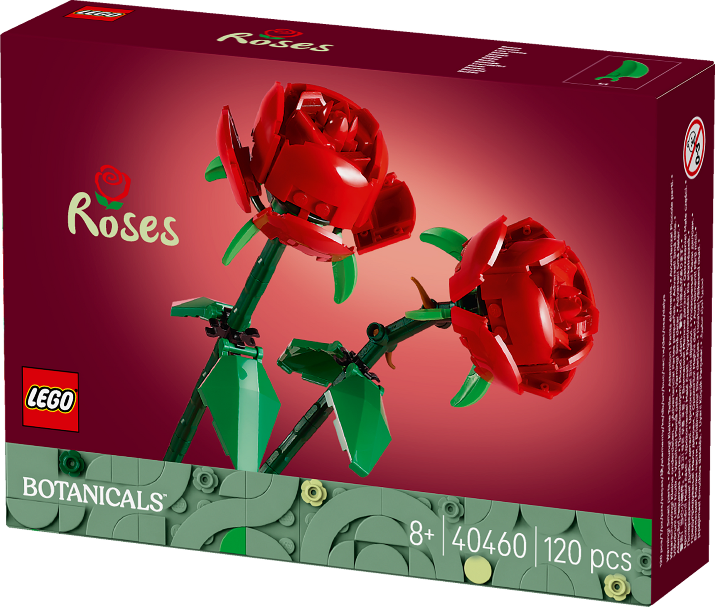 LEGO Botanicals Rosor - 40460