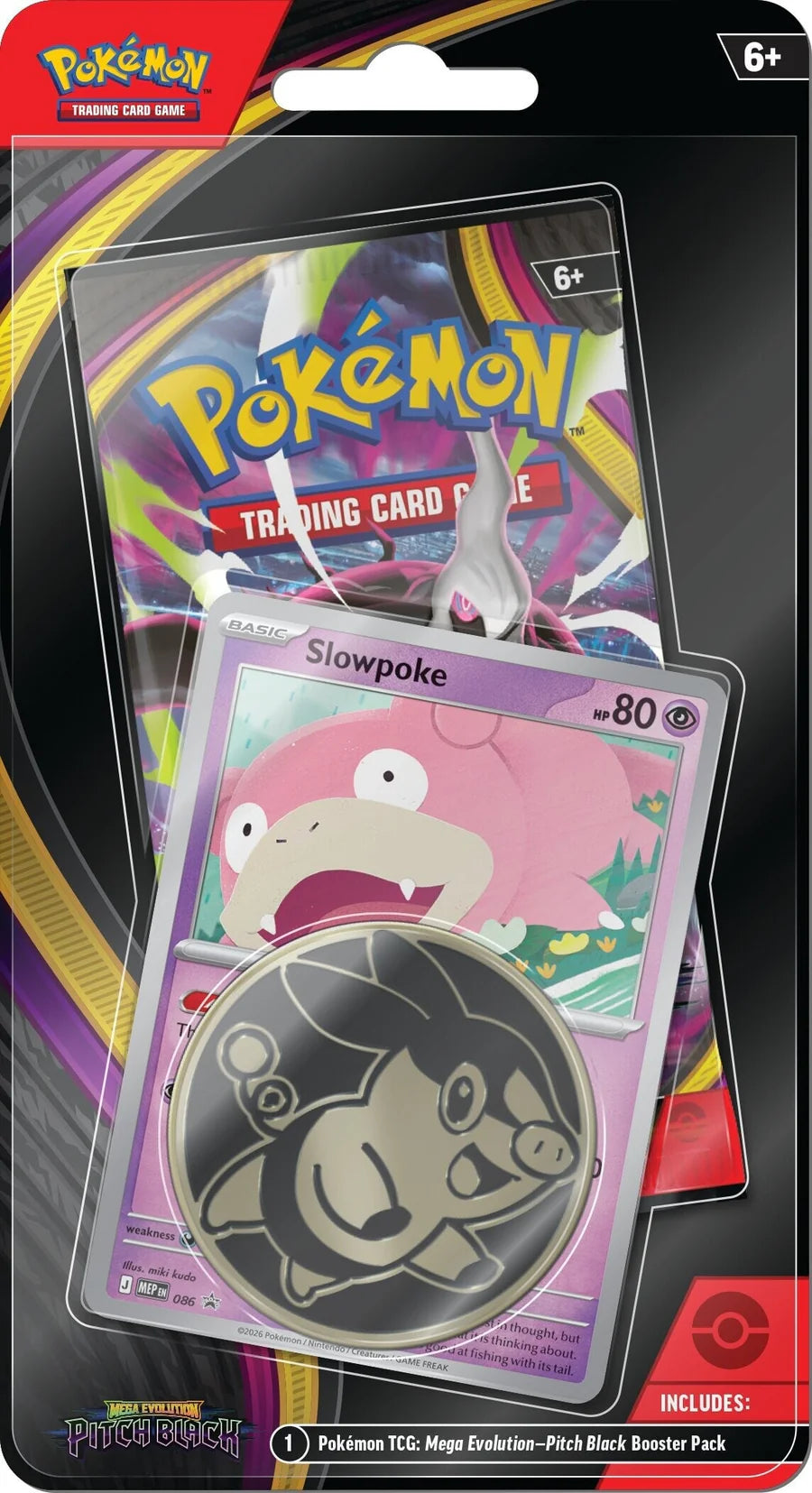 Pokémon Mega Evolution - Pitch Black Checklane Blister