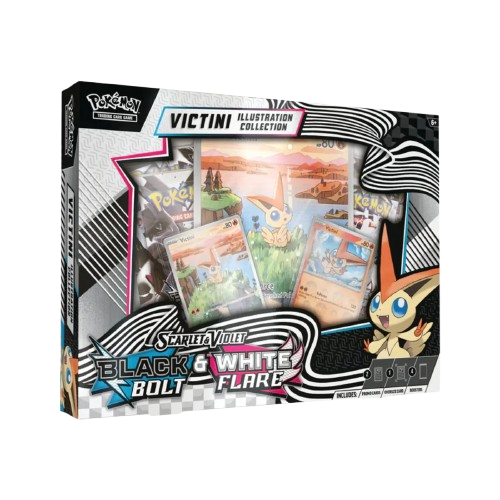 Pokémon - Black Bolt & White Flare Victini Illustration Collection