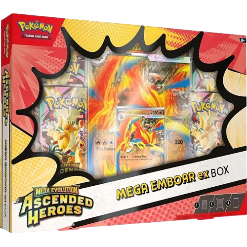 Pokémon - Ascended Heroes Mega Emboar EX Box
