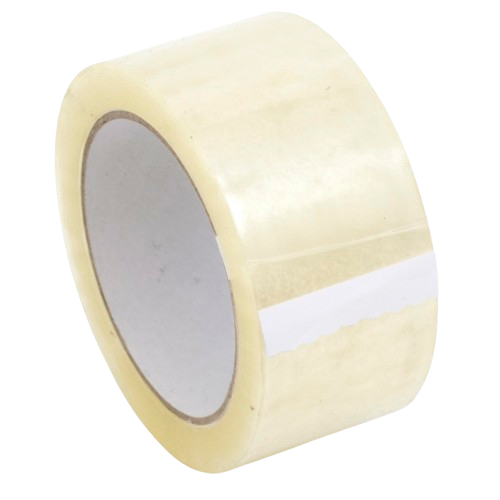 Packtejp - Transparent 50mm x 66m
