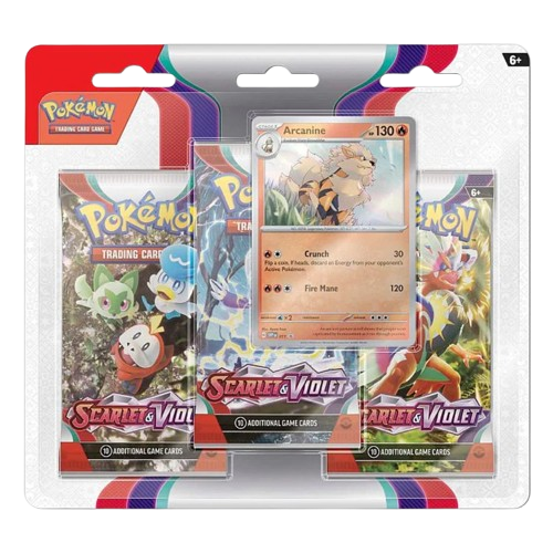 Pokémon Scarlet & Violet - Base 3-Pack Blister
