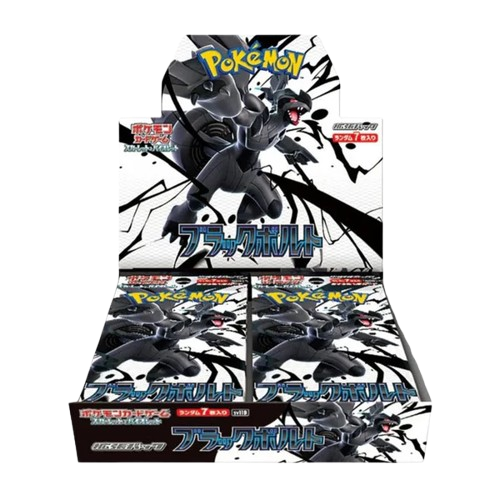 Japansk Pokémon Scarlet & Violet - Black Bolt Booster Box