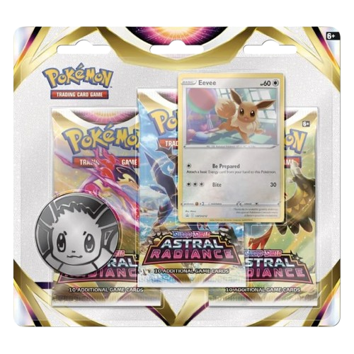 Pokémon Sword & Shield - Astral Radiance 3-Pack Blister
