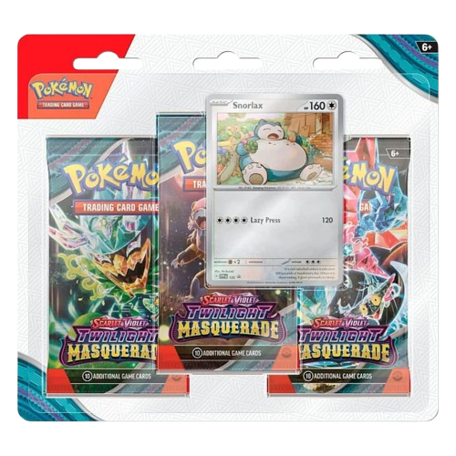 Pokémon Scarlet & Violet - Twilight Masquerade 3-Pack Blister